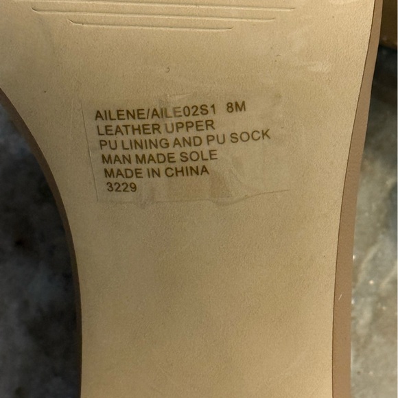 Women’s STEVE MADDEN Aileen tan leather heels- Size 8 - Picture 10 of 10